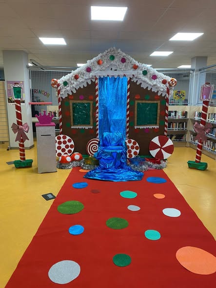 Papa Noel en la Biblioteca Municipal